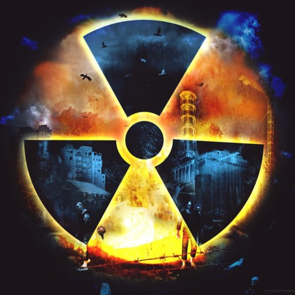 Значок радиации сталкер