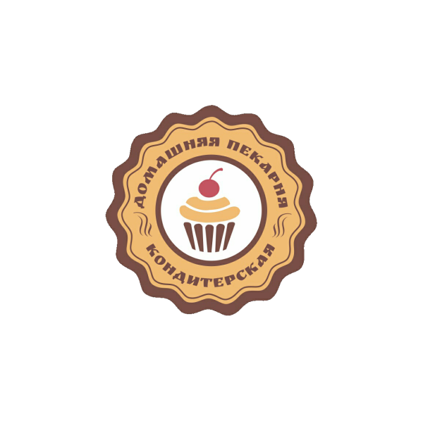 Логотип пекарни кондитерской