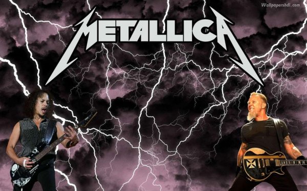 Metallica надпись