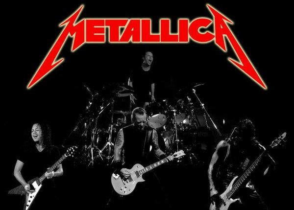 Металлика надпись крутая