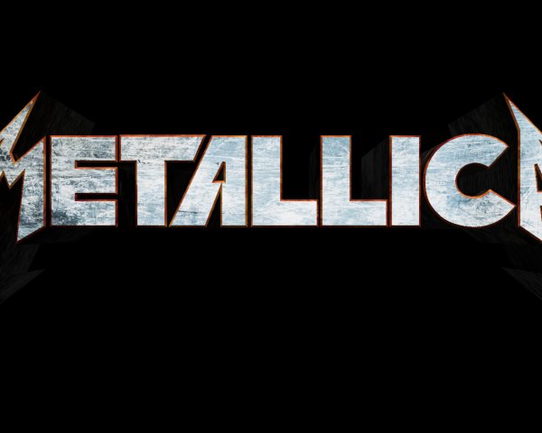 Металлика надпись