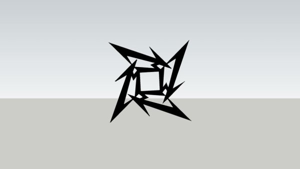 Металлика значок