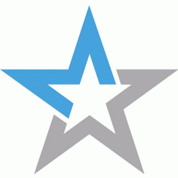 Красивая звезда для логотипа