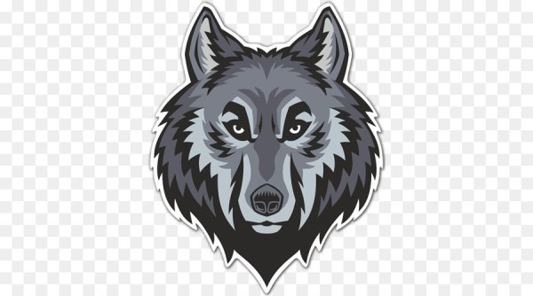 Логотип волка для клана