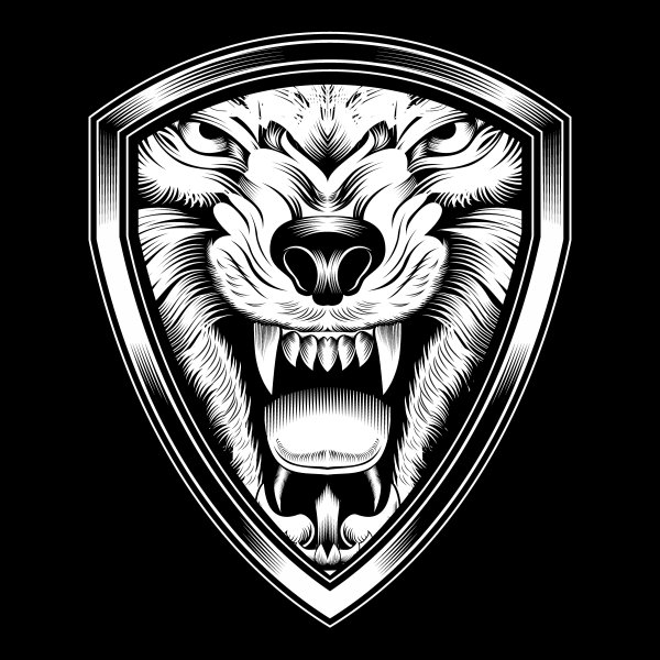 Красивые эмблемы Волков