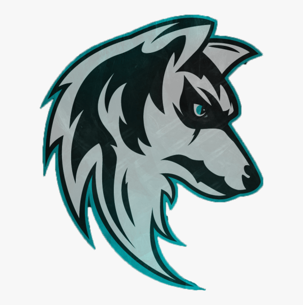 Волк Маскот лого