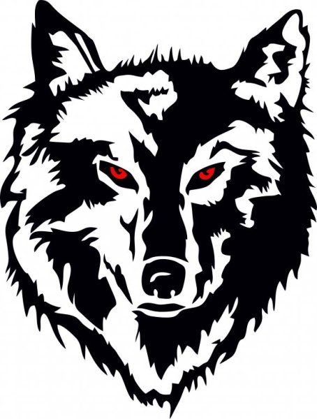 Волк логотип