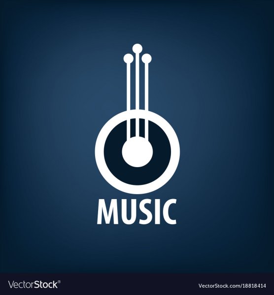 Крутой музыкальный логотип