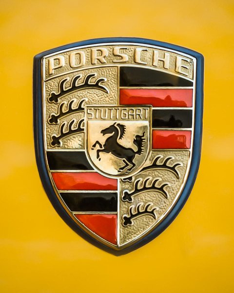 Порше значок машины