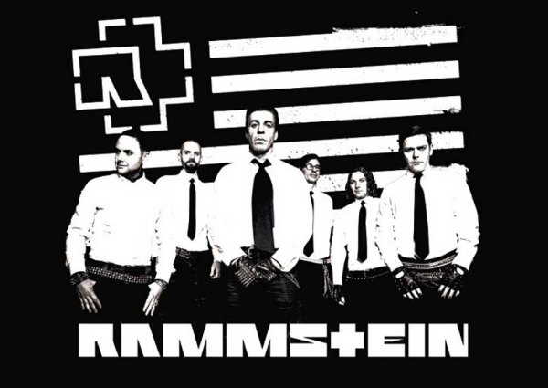 Rammstein фото с логотипом