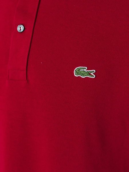 Lacoste Polo с золотым логотипом