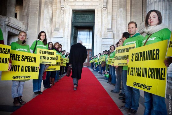 Флаг Гринписа