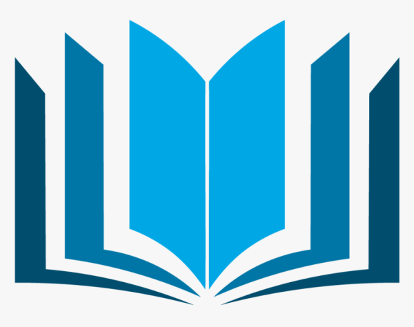 Книга логотип современный