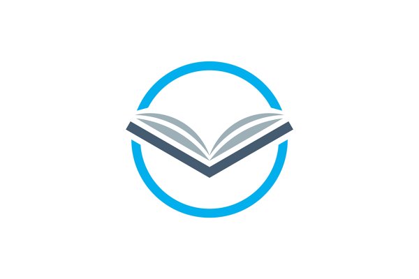 M логотип книга