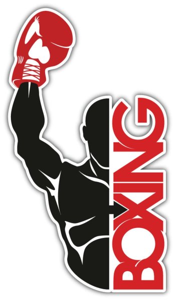 Наклейка боксер