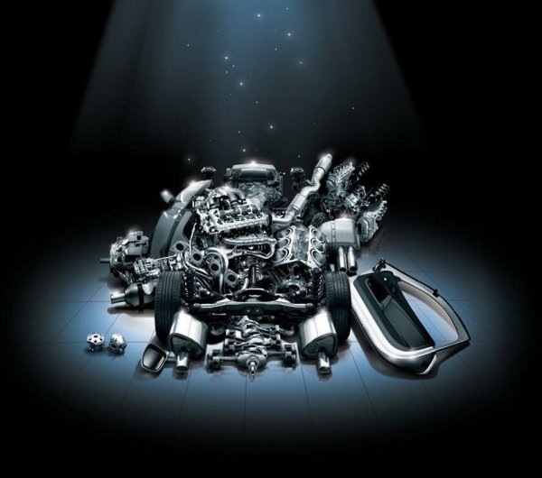 Логотип магазина запчастей