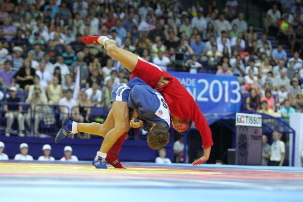 Самбо броски