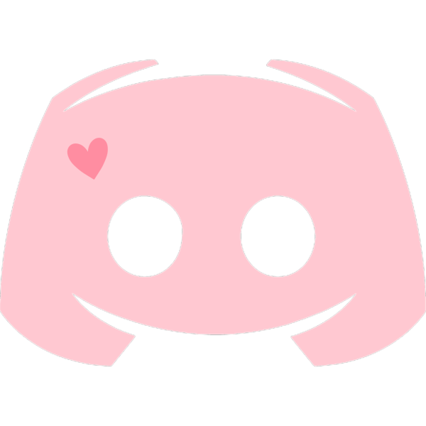 Дискорд розовый значок