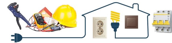 Рекламный баннер электрика