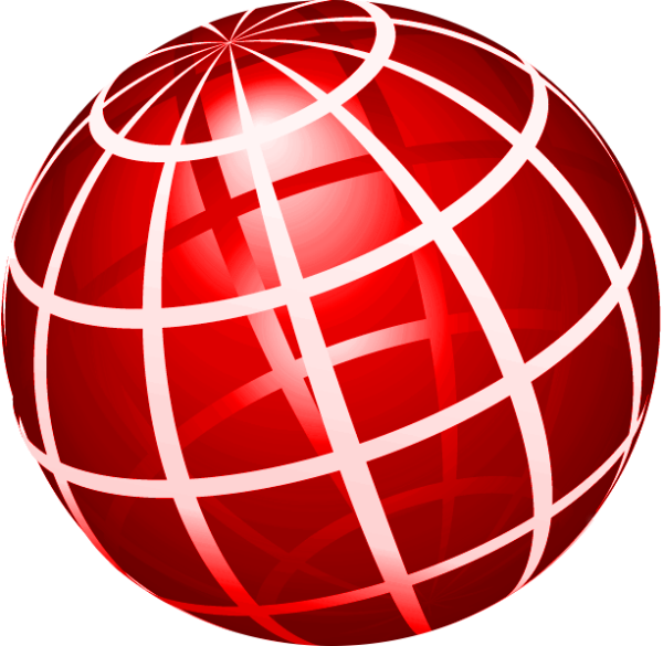 Глобус со стрелкой