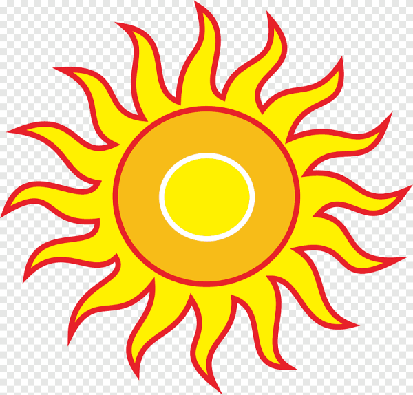 Печать с логотипом солнца