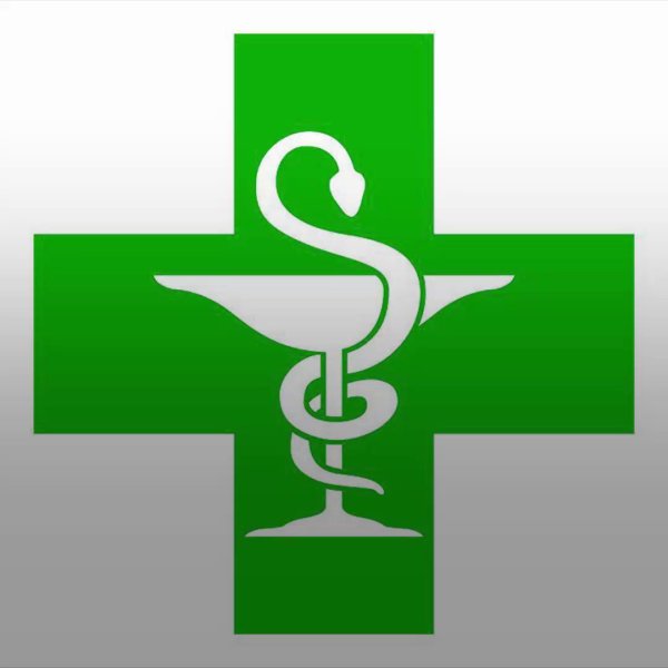 Медицинский символ змея и чаша