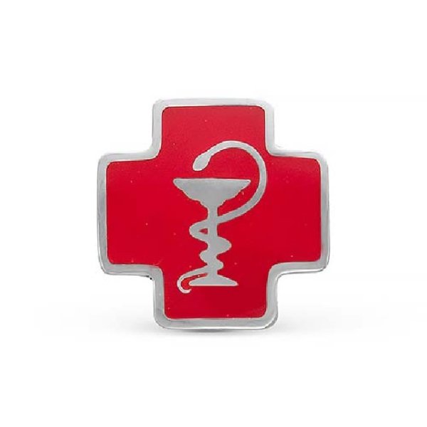 Символ медицины красный