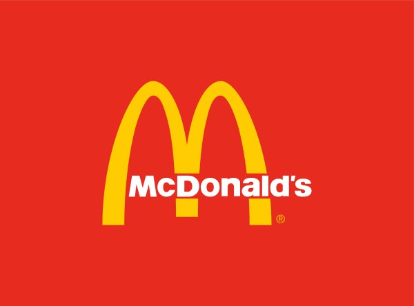 Макдональдс надпись