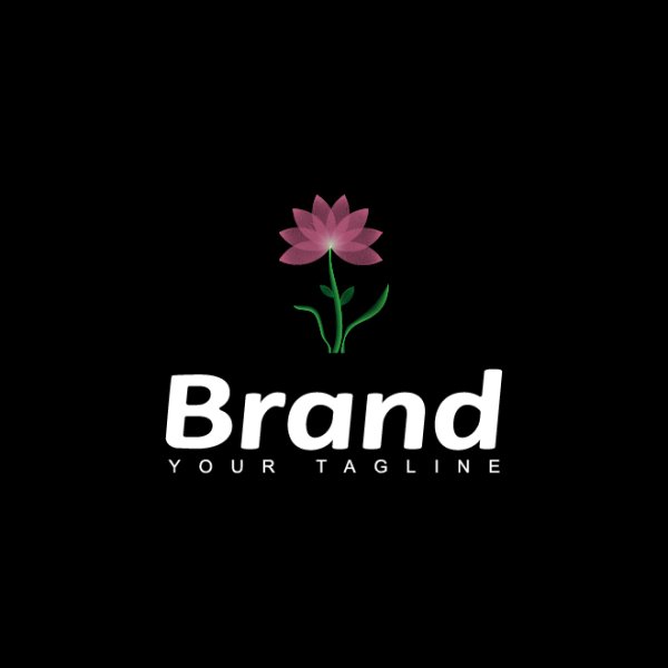 Логотип цветок