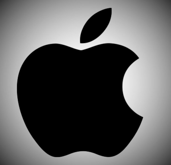 Apple логотип реалистичный