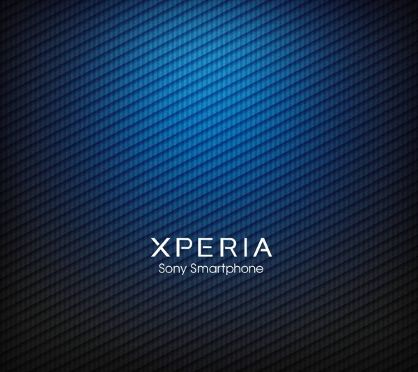 Sony Xperia надпись