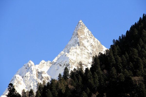 Тоблерон гора в Швейцарии