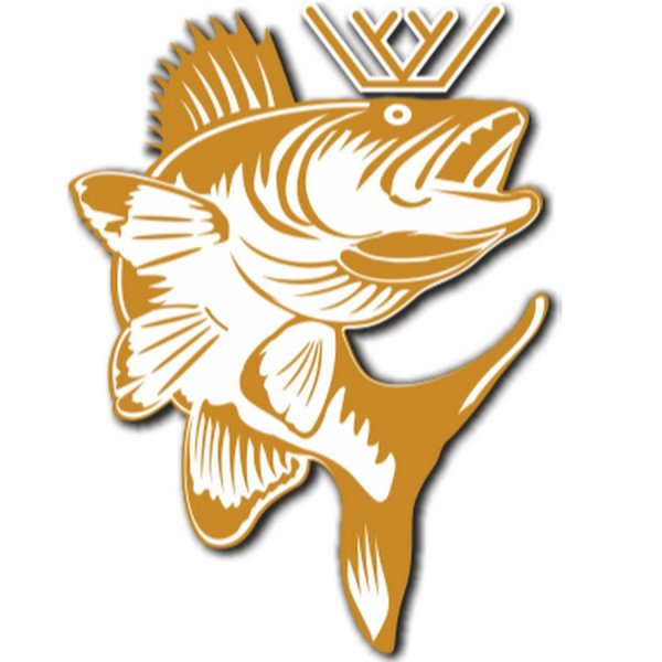 Эмблема спортивной рыбалки