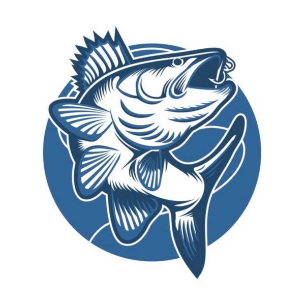 Рыба с губами рисунок