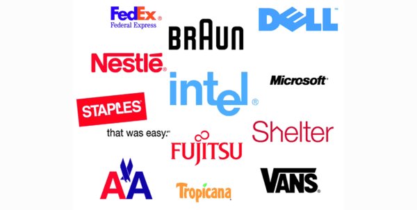 Известные текстовые логотипы