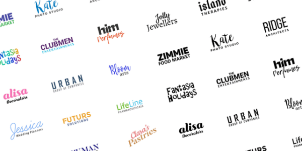 Логотип текст