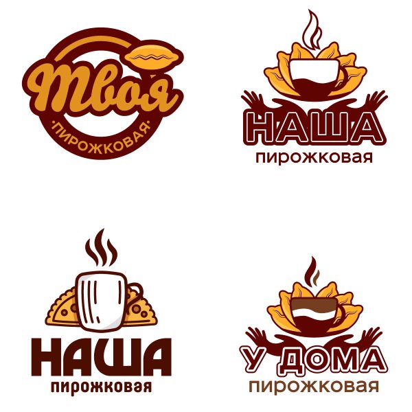 Креативные лого для ресторана