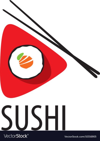 Логотипы суши баров