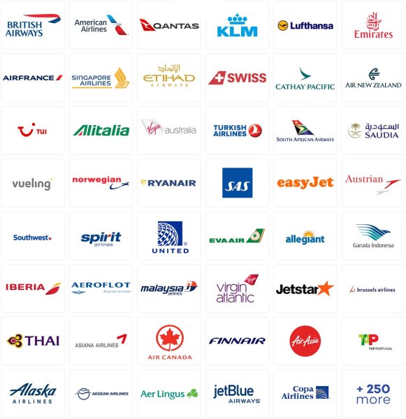 Авиалинии логотипы