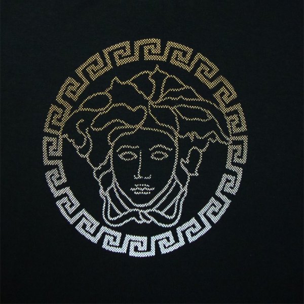 Versace logo золото