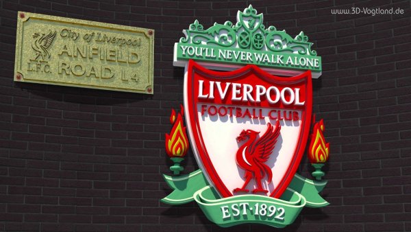 Знак футбольного клуба Ливерпуль
