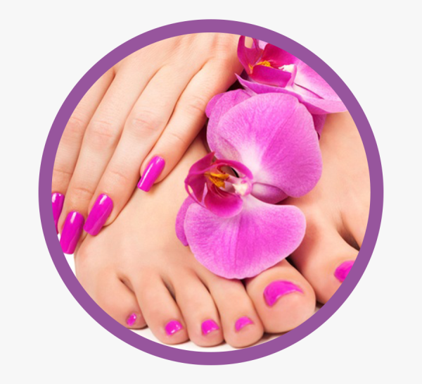 Ногти педикюр