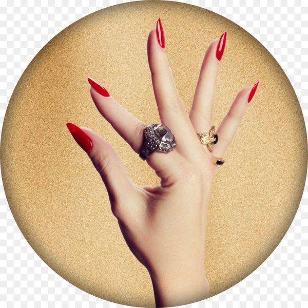 Логотип руки маникюр