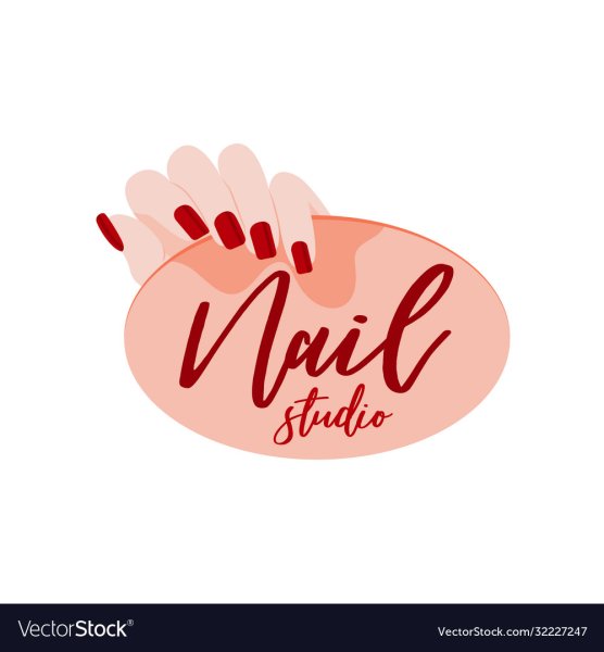 Логотип ногтевого сервиса