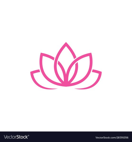 Лотос силуэт