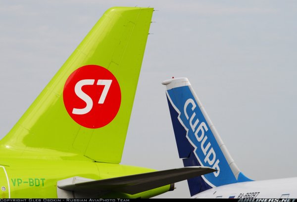 Ребрендинг авиакомпании s7