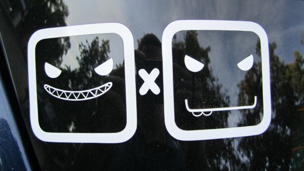 Наклейки дважды два