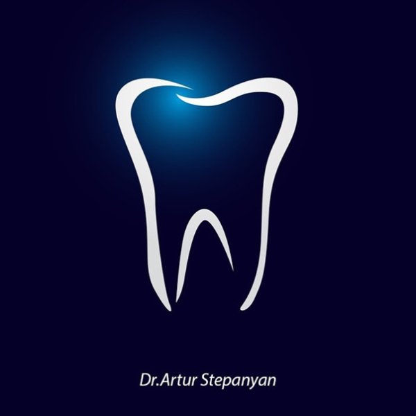 Зуб для визитки стоматолога