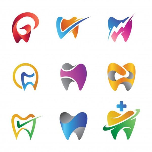 Необычные логотипы стоматологии
