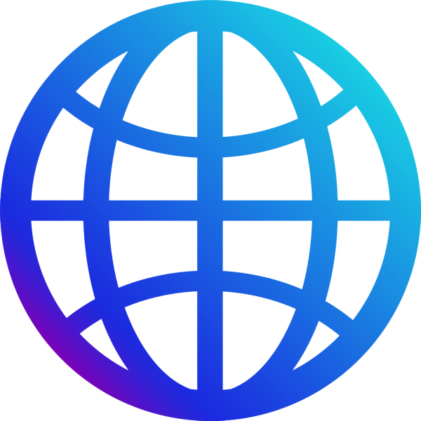 Векторный значок интернета